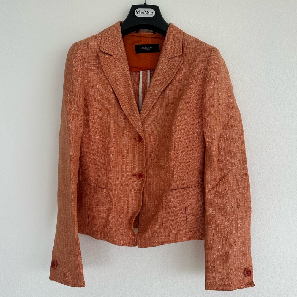 MaxMara jacket, orange